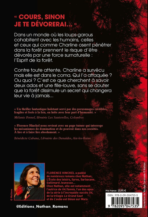 Back cover of La forêt qui dévore