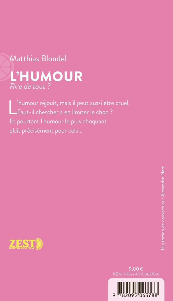Back cover of L'humour