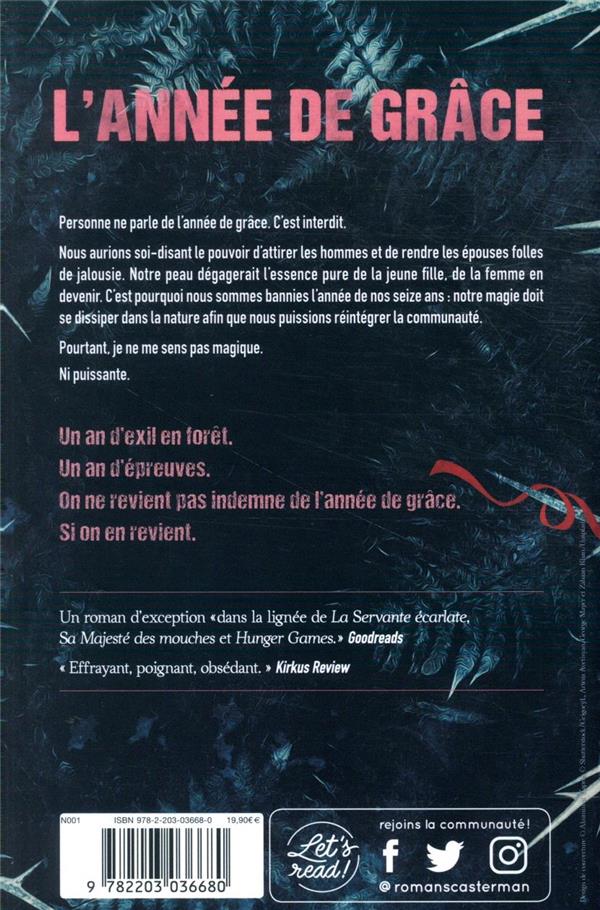 Back cover of L'année de Grâce