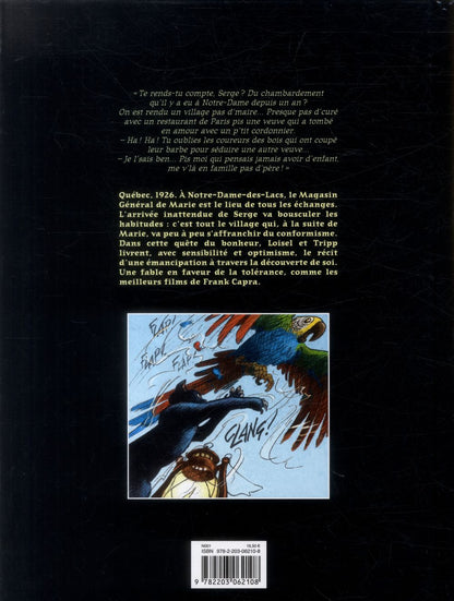 Back cover of Magasin général Tome 9 : Notre-Dame-des-Lacs