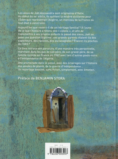 Back cover of Petit-fils d'Algérie