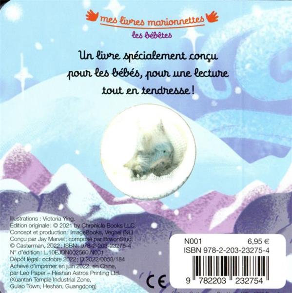 Back cover of Bébé Yéti