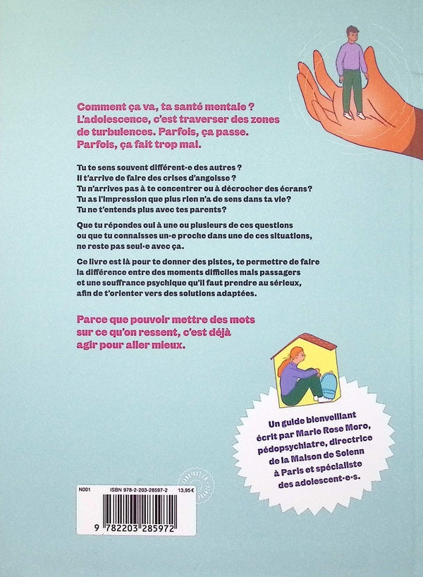 Back cover of Bye bye l'angoisse ! : Vivre en bonne santé mentale