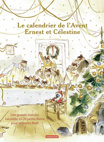 Front cover of Ernest et Célestine : Le calendrier de l'Avent
