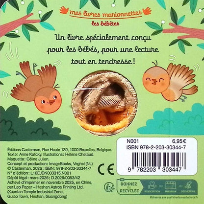 Back cover of Rose bébé rouge-gorge