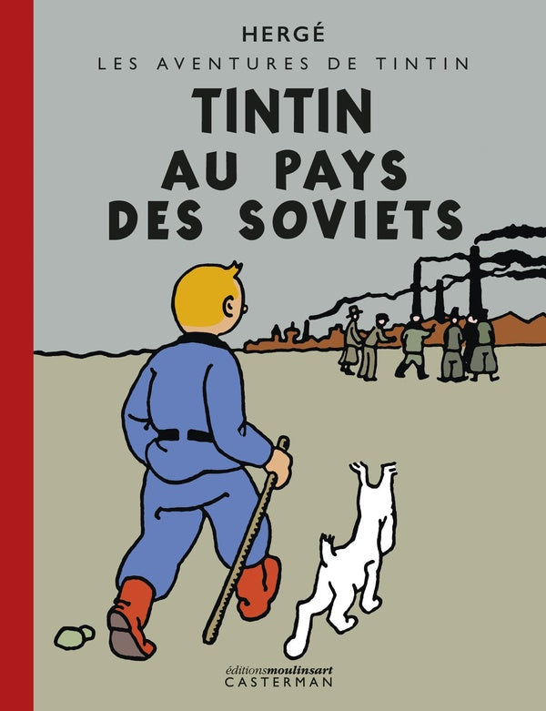 Front cover of Les aventures de Tintin Tome 1 : Tintin au pays des Soviets                     (Édition Petit Vingtième colorisée)