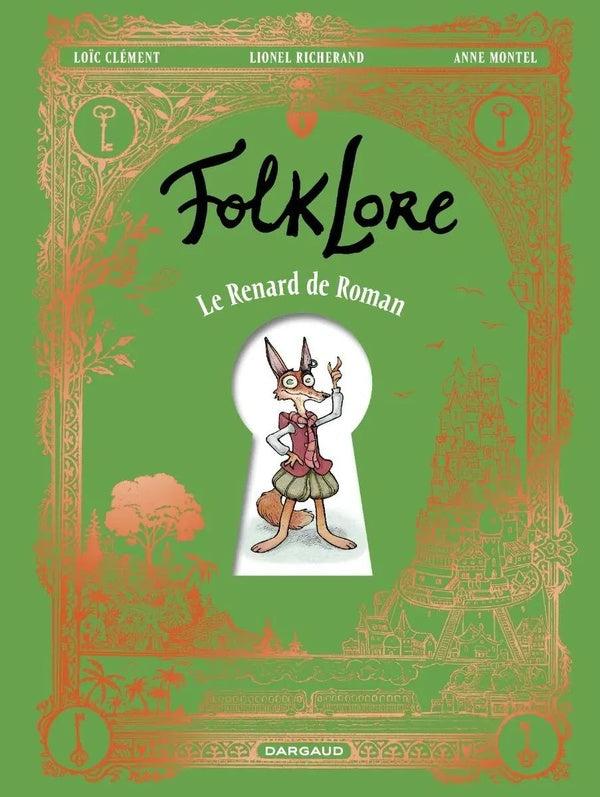 Front cover of Folklore : Le renard de roman