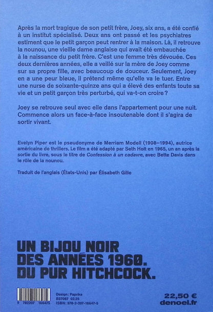 Back cover of La Nounou