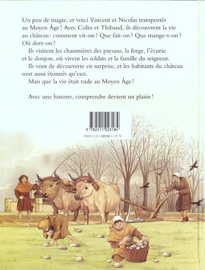 Back cover of Vie de chateau (la)