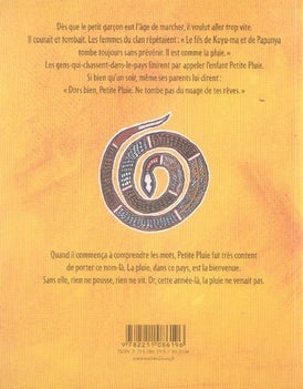Back cover of Le petit sorcier de la pluie