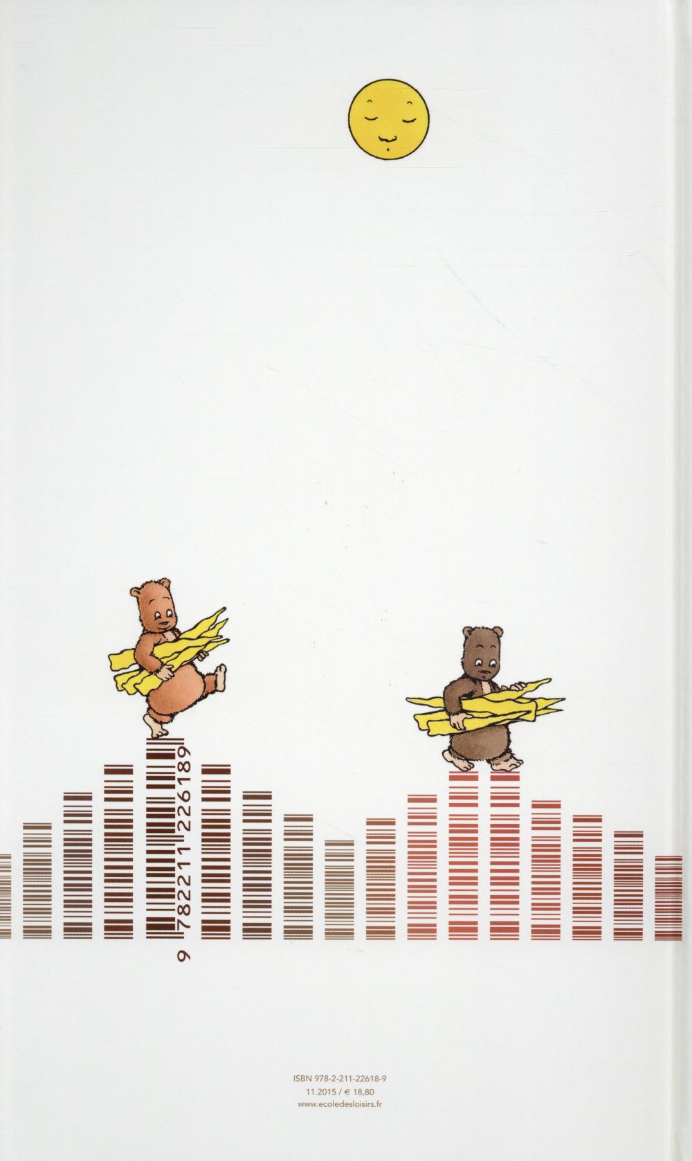 Back cover of L'affreux moche Saletouflaire et les Ouloums-Pims