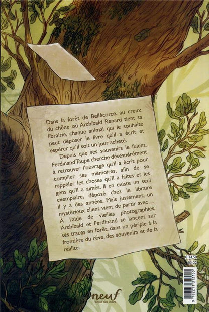 Back cover of Mémoires de la forêt Tome 1 : Les Souvenirs de Ferdinand Taupe