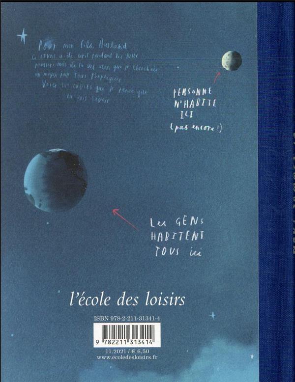 Back cover of Nous sommes là : notes concernant la vie sur la planète Terre