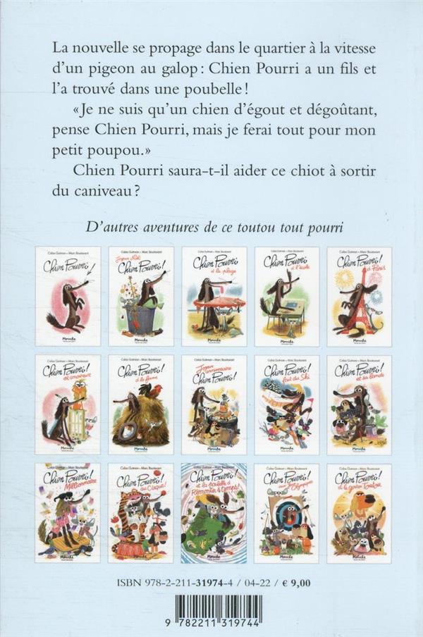 Back cover of Chien Pourri a un fils