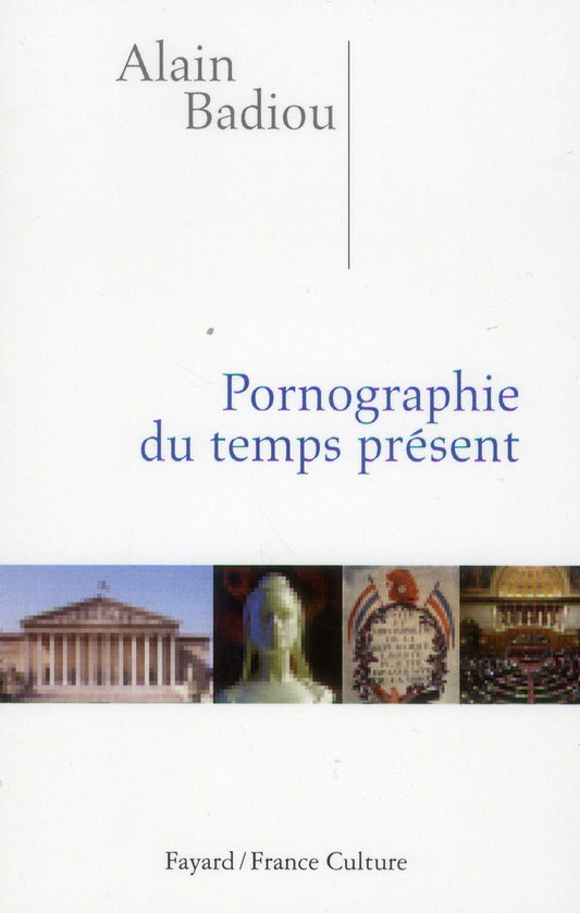 Front cover of Pornographie du temps présent                     (COEDITION FRANCE CULTURE)