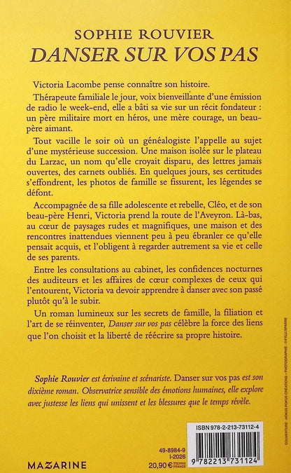 Back cover of Danser sur vos pas