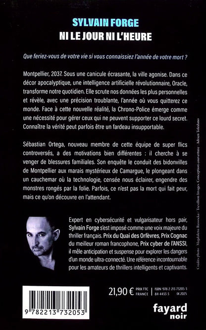 Back cover of Ni le jour ni l'heure