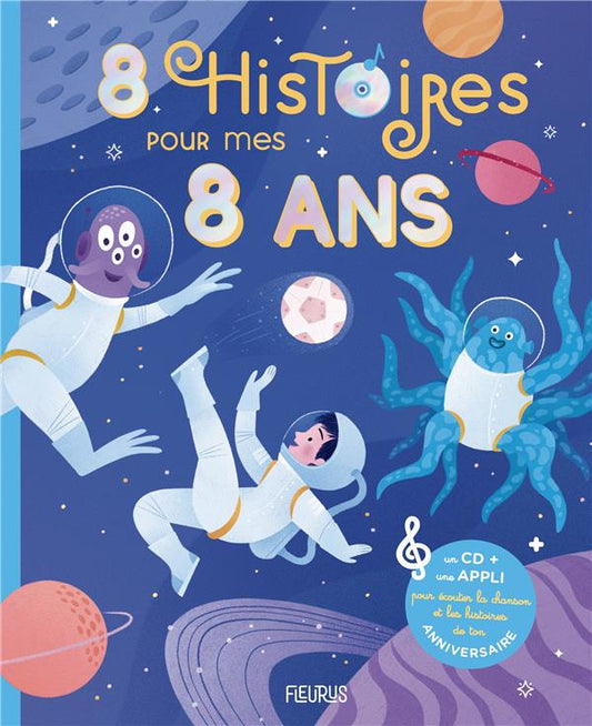 Front cover of 8 histoires pour mes 8 ans