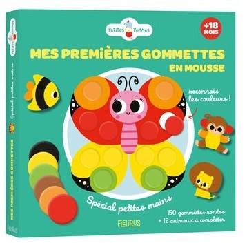 Front cover of Mes premières gommettes mousse : Reconnais les couleurs !