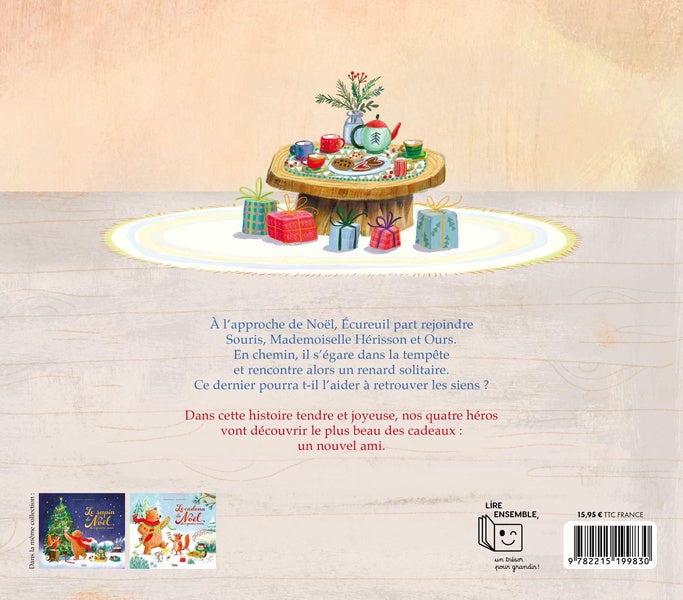 Back cover of L'invite de Noël des quatre amis