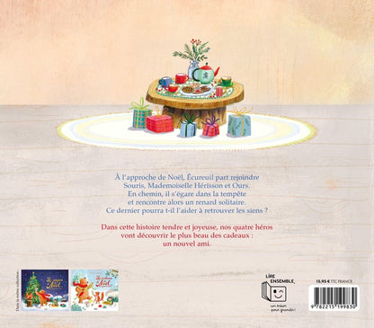Back cover of L'invite de Noël des quatre amis