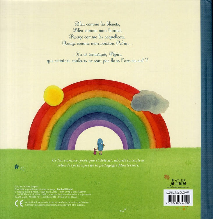Back cover of Balthazar et les couleurs de la vie et des rêves aussi