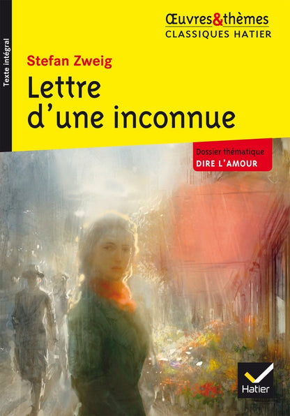 Front cover of Lettre d'une inconnue