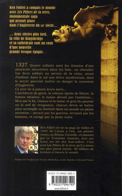 Back cover of Un monde sans fin