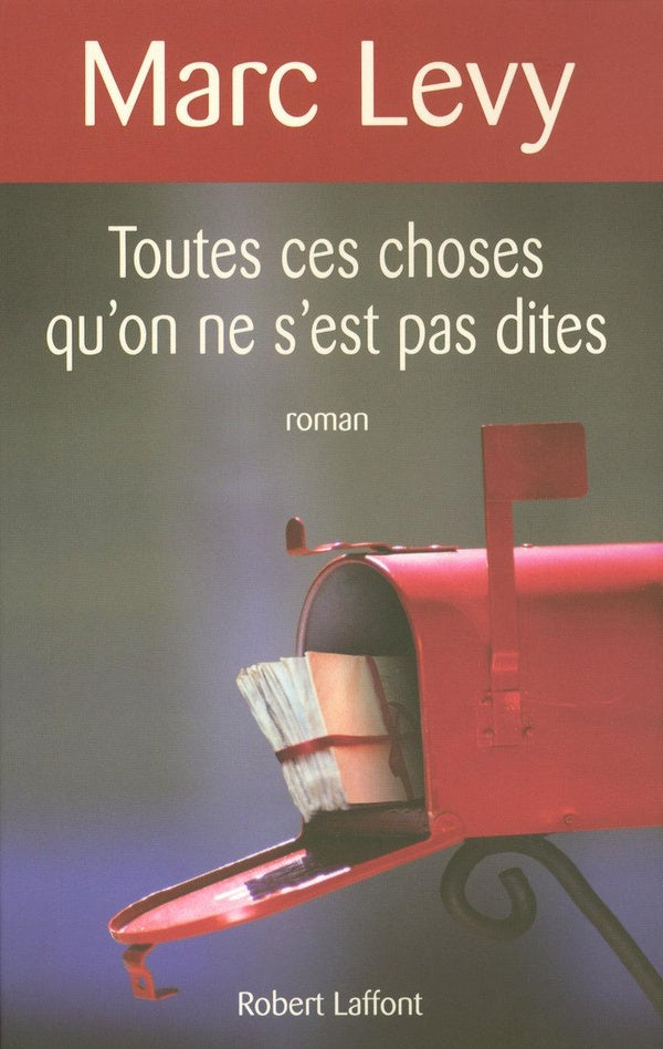 Front cover of Toutes ces choses qu'on ne s'est pas dites