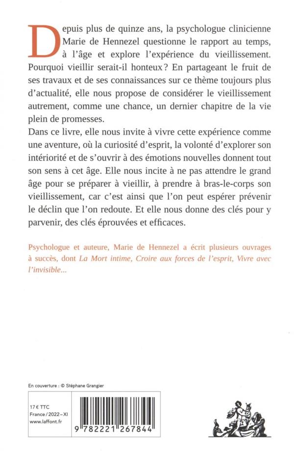 Back cover of L'aventure de vieillir