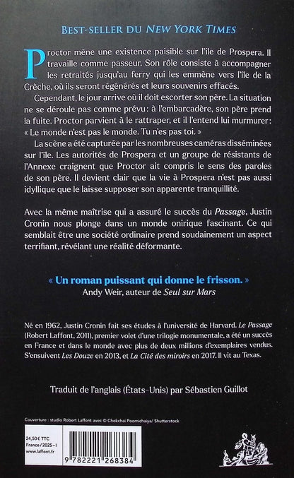 Back cover of Le passeur de Prospera