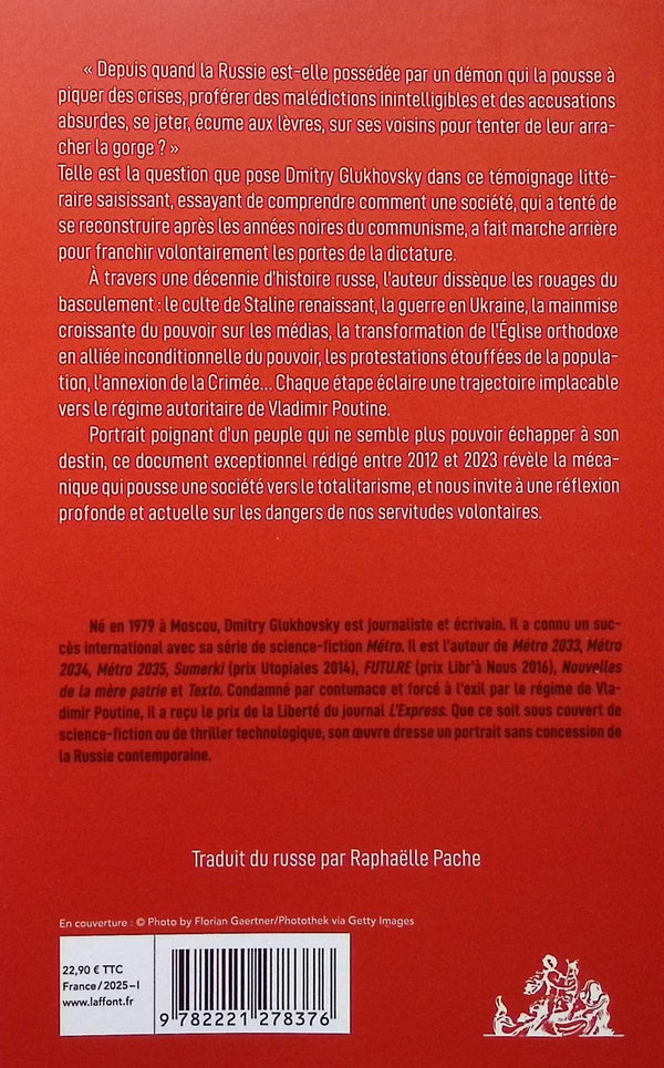Back cover of Journal sous dictature