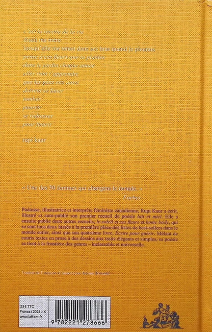 Back cover of Le soleil et ses fleurs                     (Édition collector)