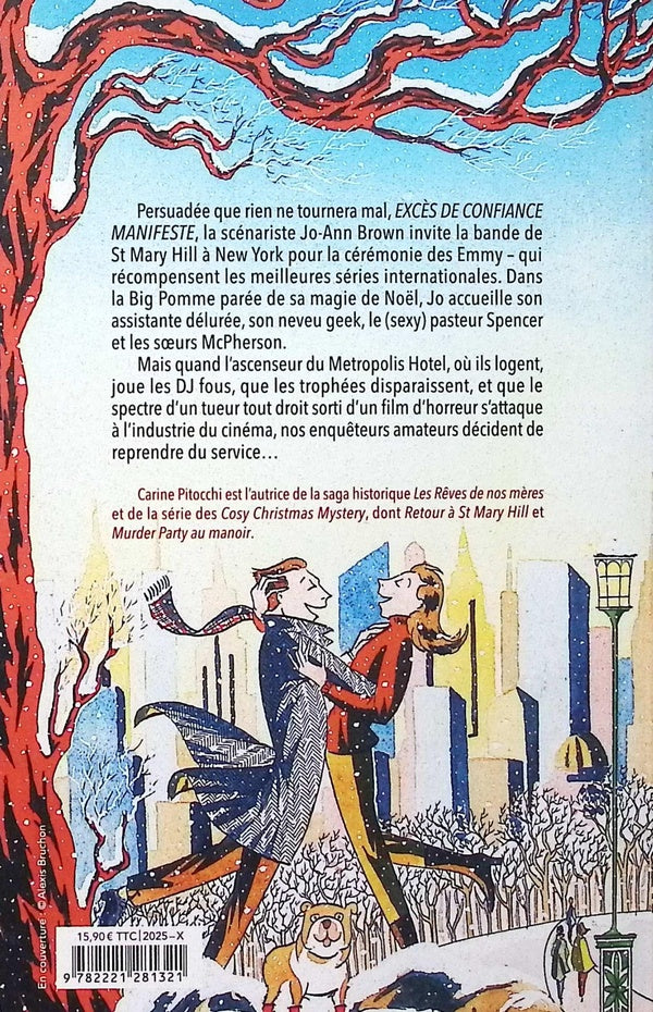 Back cover of Cosy Christmas Mystery : Le Vol du Metropolis