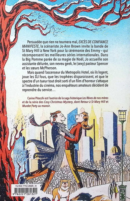 Back cover of Cosy Christmas Mystery : Le Vol du Metropolis