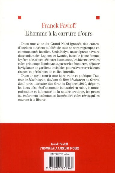 Back cover of L'homme à la carrure d'ours