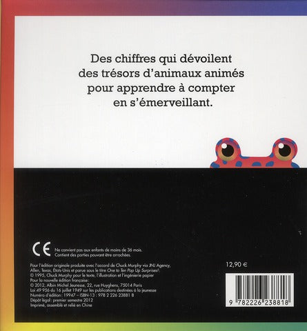 Back cover of De un à dix (édition 2012)