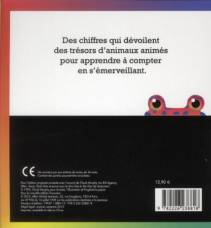 Back cover of De un à dix (édition 2012)