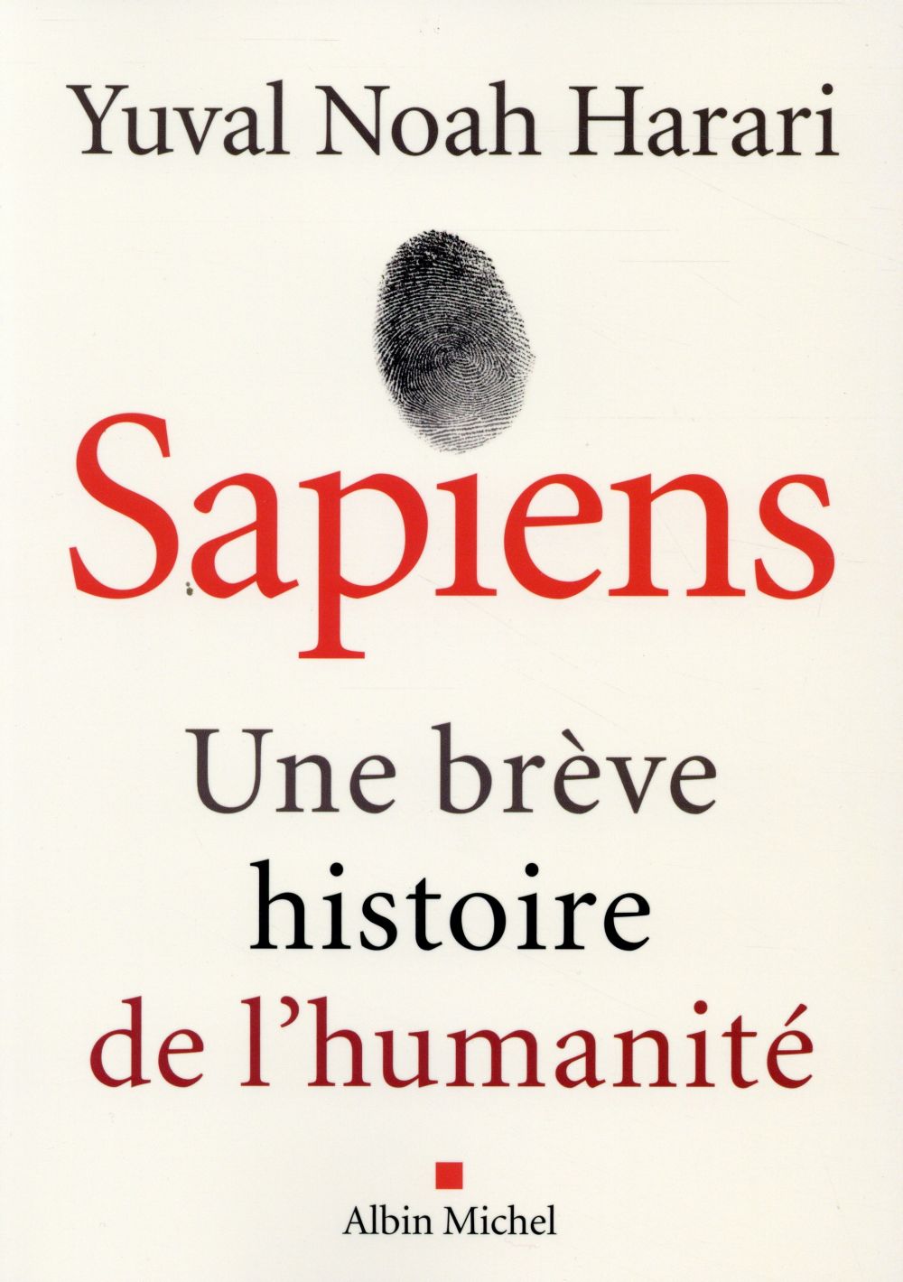 Front cover of Sapiens : une brève histoire de l'humanité