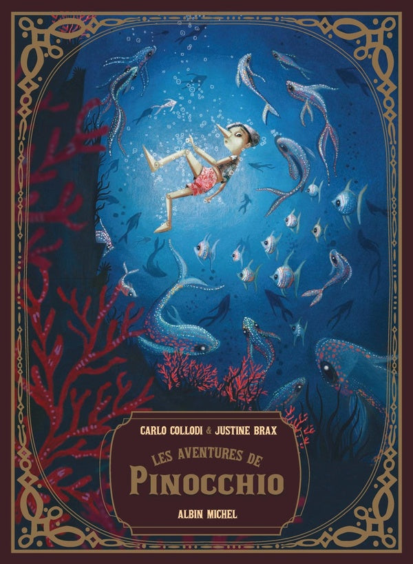 Front cover of Les aventures de Pinocchio