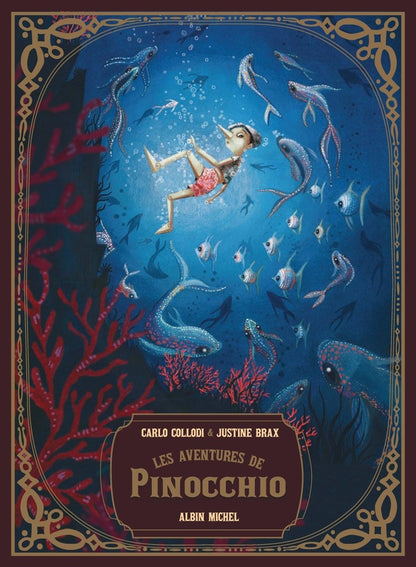 Front cover of Les aventures de Pinocchio