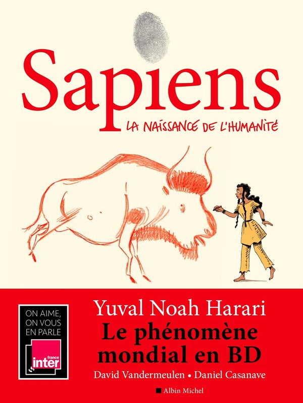 Front cover of Sapiens Tome 1 : la naissance de l'humanité