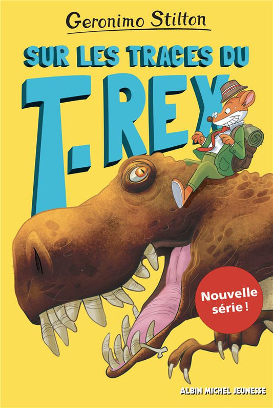 Front cover of Sur l'île des derniers dinosaures Tome 1 : Sur les traces du T-Rex