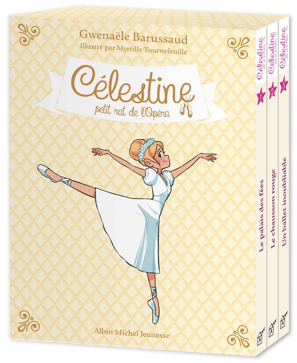Front cover of Célestine, petit rat de l'Opéra : coffret Tomes 1 à 3