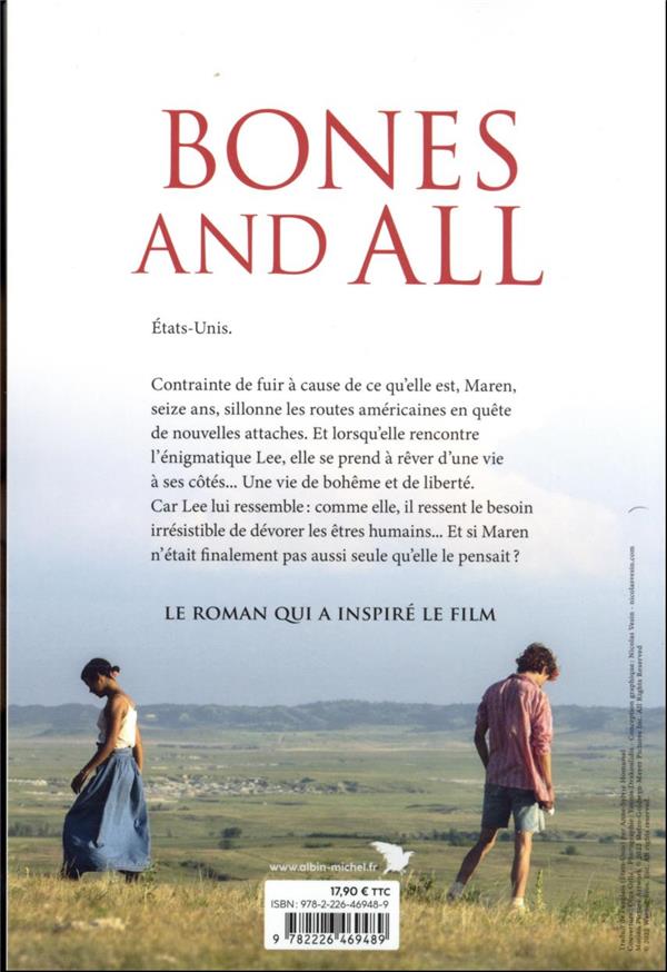 Back cover of Bones & all