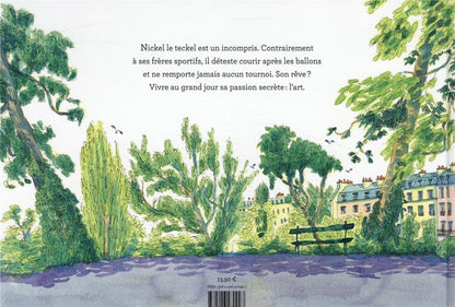 Back cover of Nickel le teckel