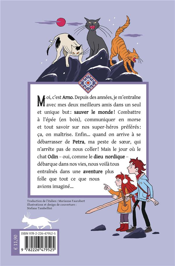 Back cover of Mon chat s'appelle Odin Tome 1