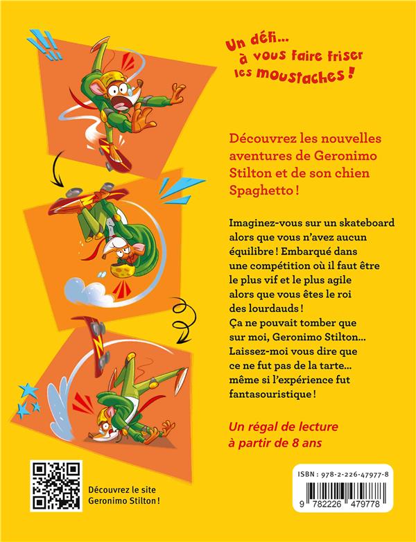 Back cover of Spaghetto Tome 2 : Duel au skatepark