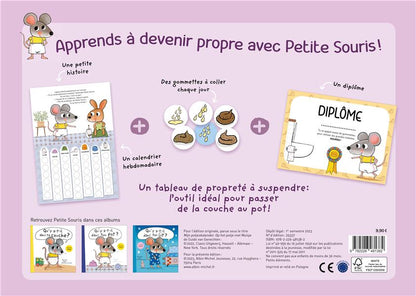 Back cover of Je vais sur le pot ! mon tableau de propreté