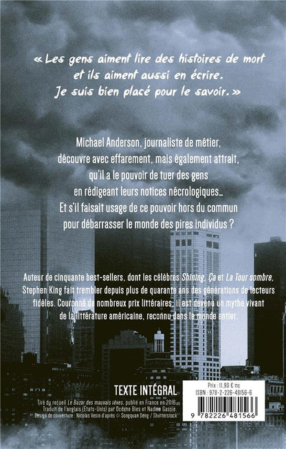 Back cover of Nécro                     (Traduction conjointe d'Océane Bies)